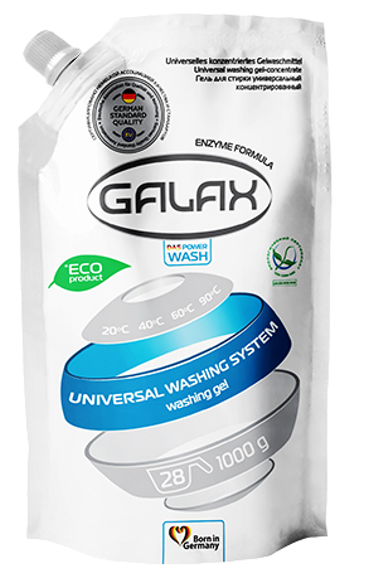 GALAX Гель для прання універсальний 1000г (DOYPACK)